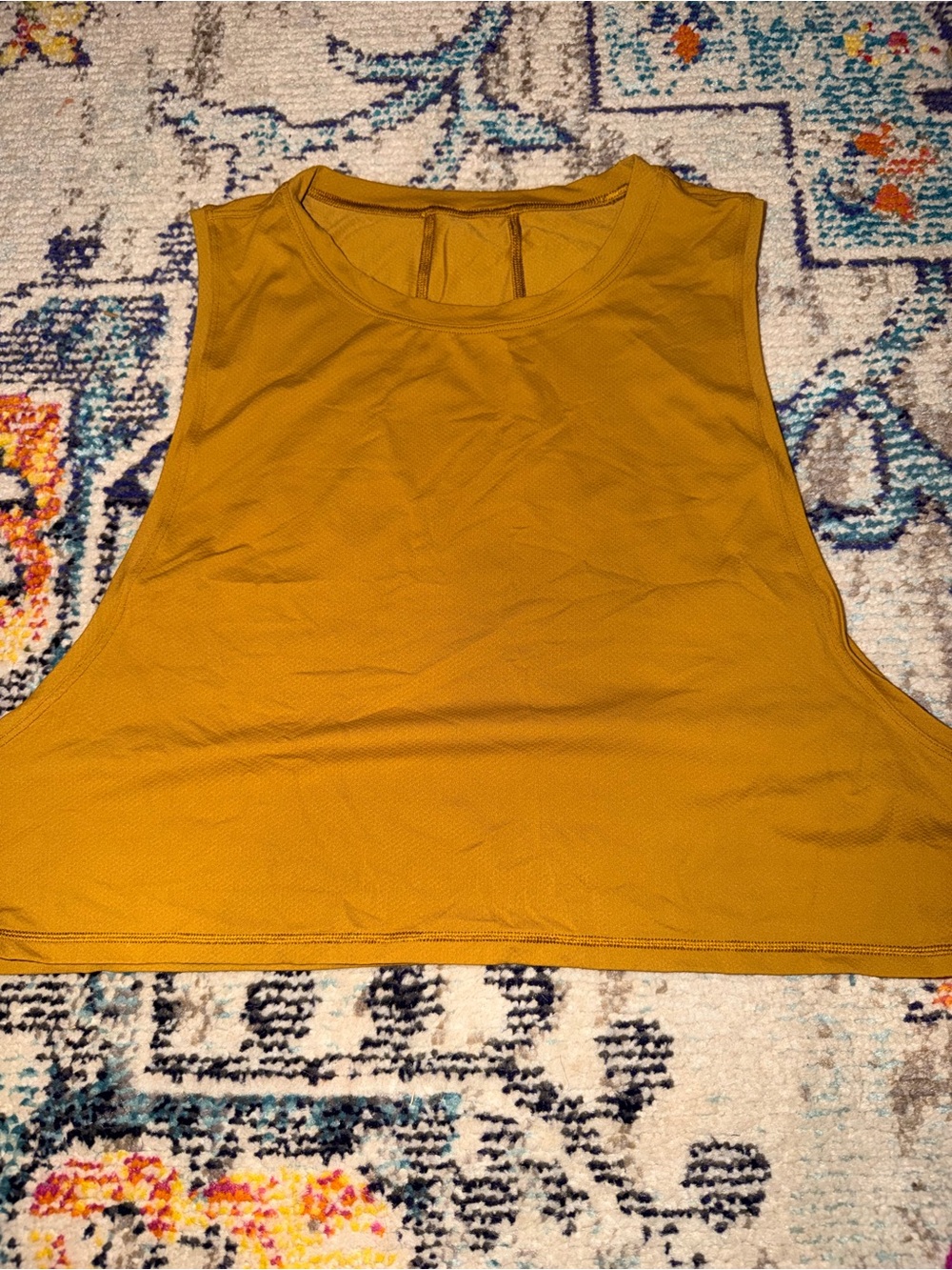 lululemon mustard top